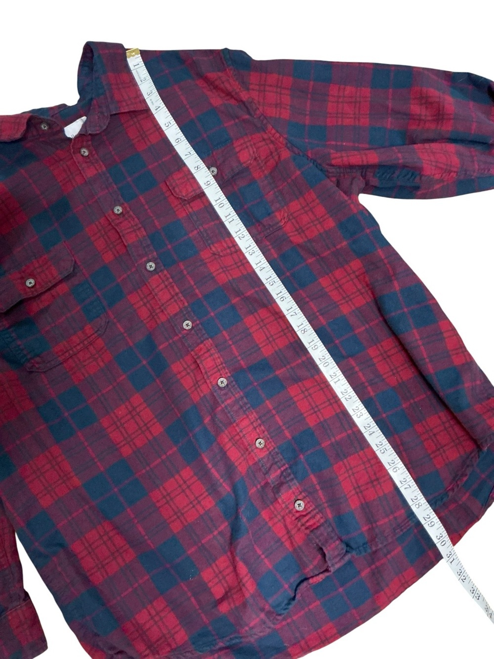 Bruce Springsteen Upcycled Flannel T Shirt Top Fringe Shacket Band Rock - Picture 7 of 9